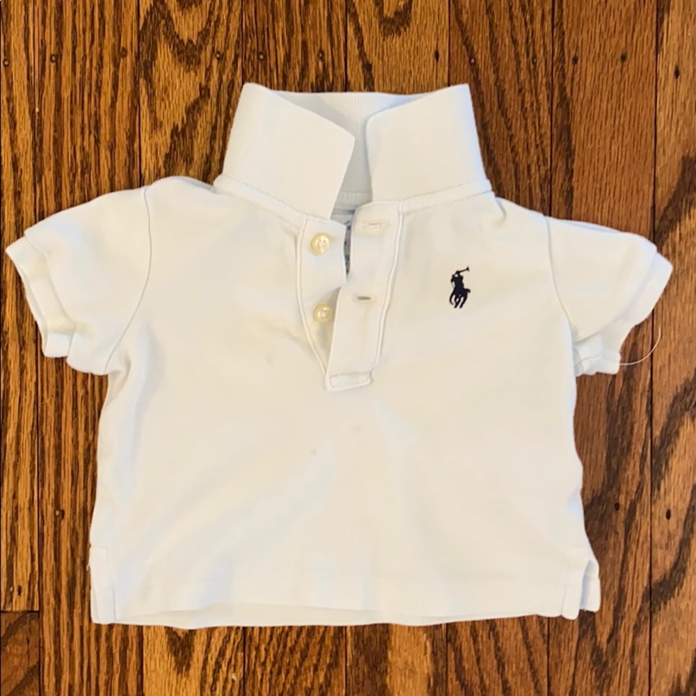 Ralph Lauren white polo